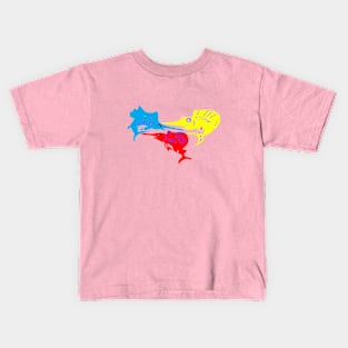 pretty colored small fish Kids T-Shirt